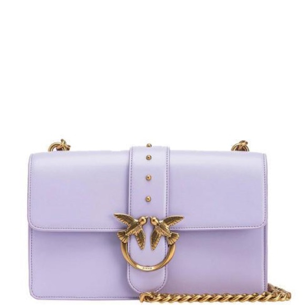 Pinko crossbody bag lavender color brand new